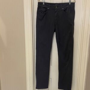 Fidelity Denim Men's Charcoal Straight Jeans